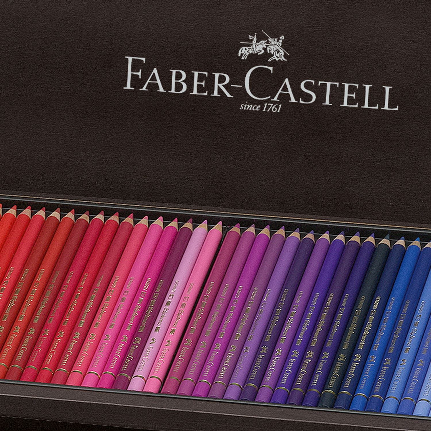 ポリクロモス色鉛筆72色木箱ｾｯﾄ