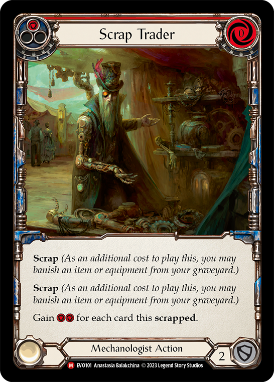 Scrap Trader - Bright Lights - Flesh & Blood TCG - FaB Foundry