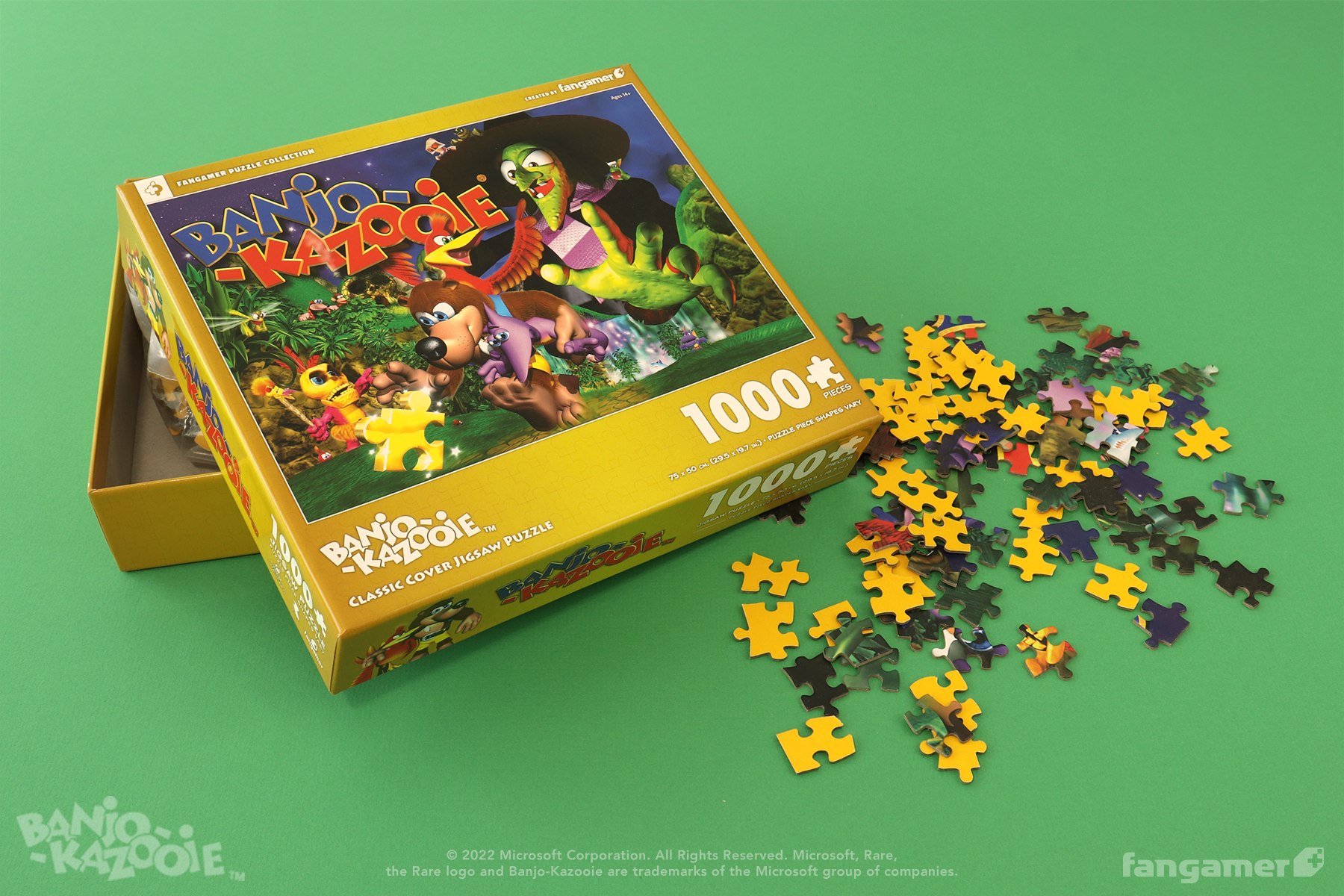 Banjo-Kazooie」－ カセットモチーフ ジグソーパズル - Fangamer Japan