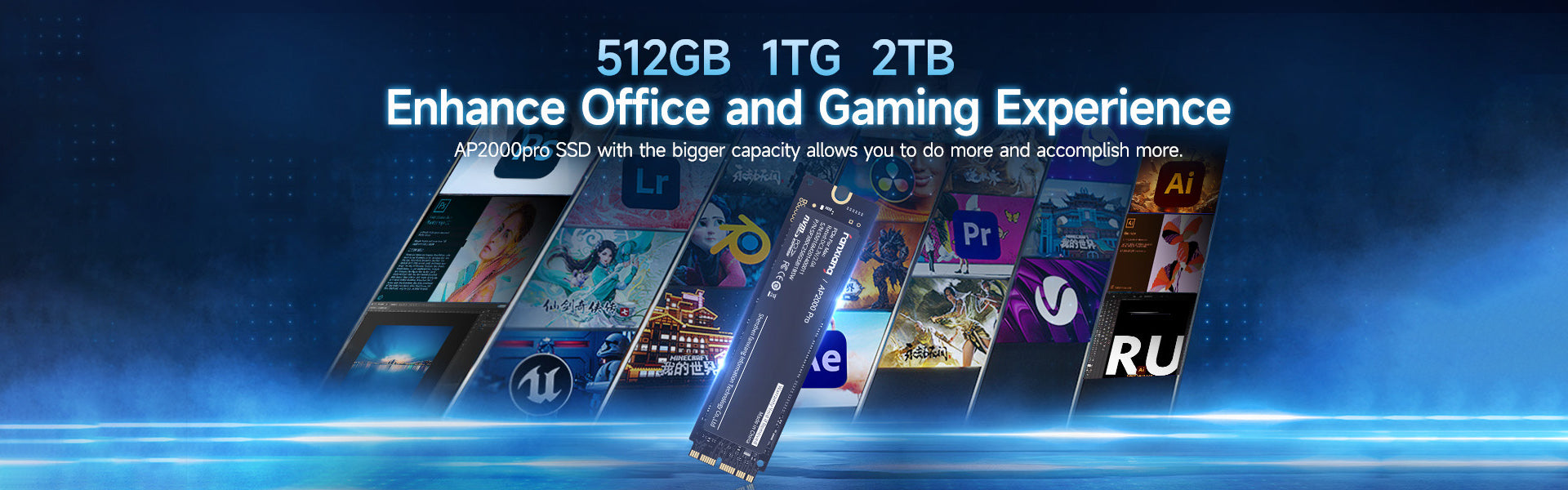 Fanxiang AP2000Pro PCIe3x4 NVMe M.2 SSD for Mac – FanXiang