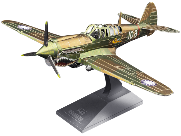 Fascinations:: P-40 Warhawk Metal Earth