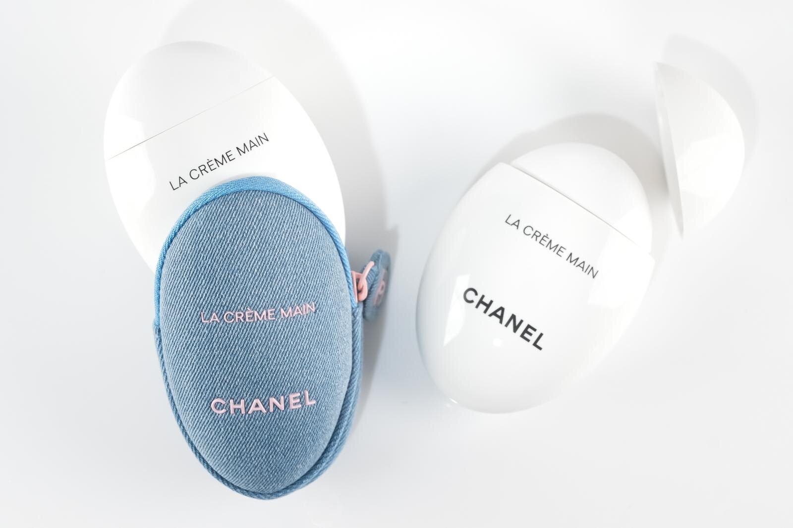 シャネル2026年春コスメ、デニムポーチ付き”卵型”ハンドクリーム「ラ