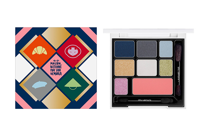 シュウ ウエムラ×メゾン キツネ、クリスマスコスメを展開 - 4種の限定