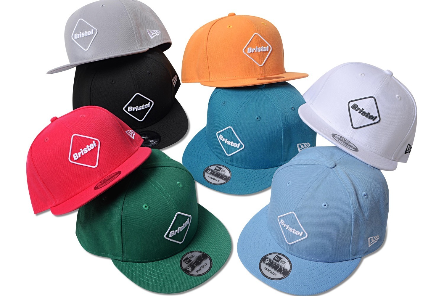 エフシーレアルブリストル「カラーパック」ニューエラ9FIFTYキャップや