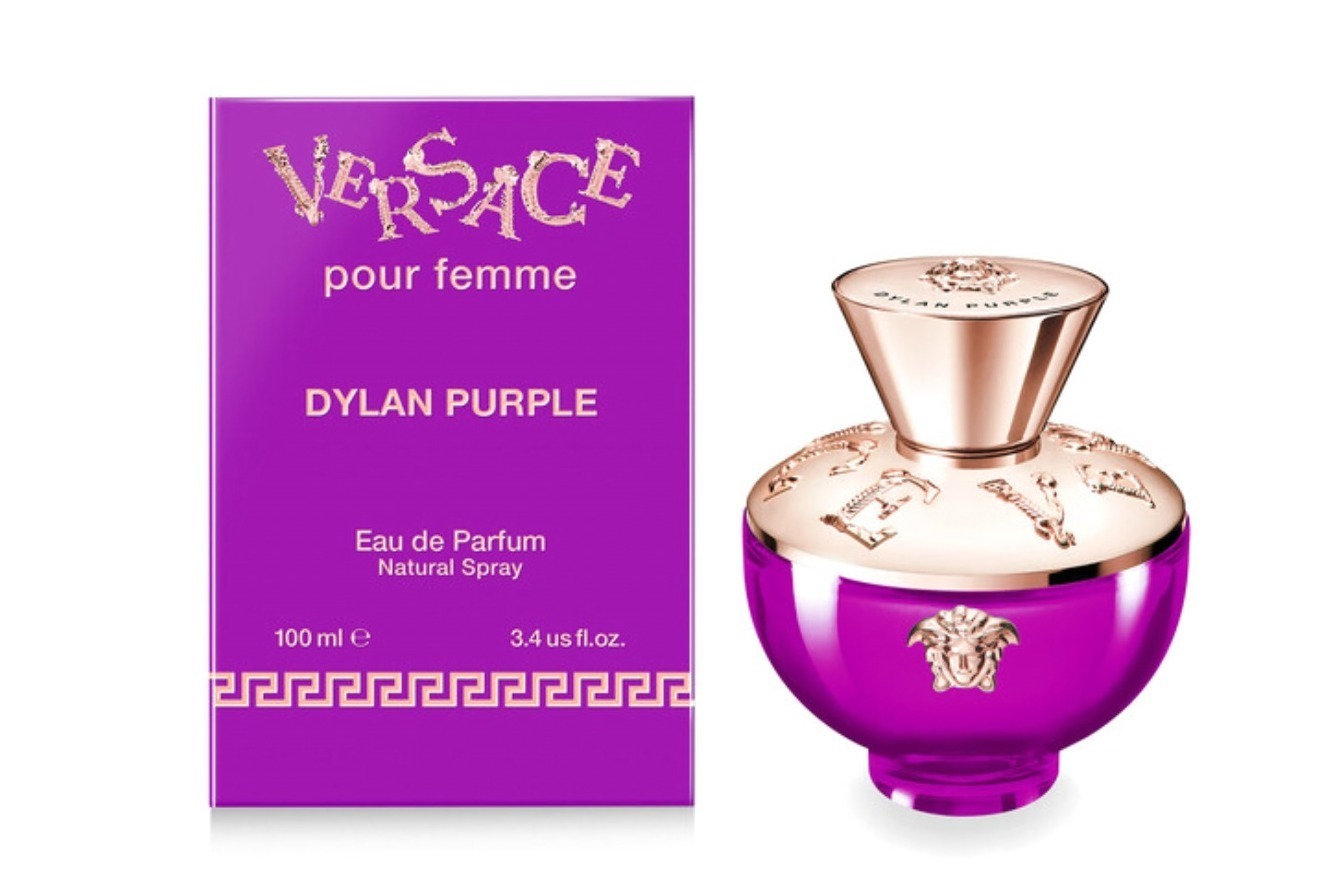 ヴェルサーチェ23年秋フレグランス「ディランパープル」柑橘系