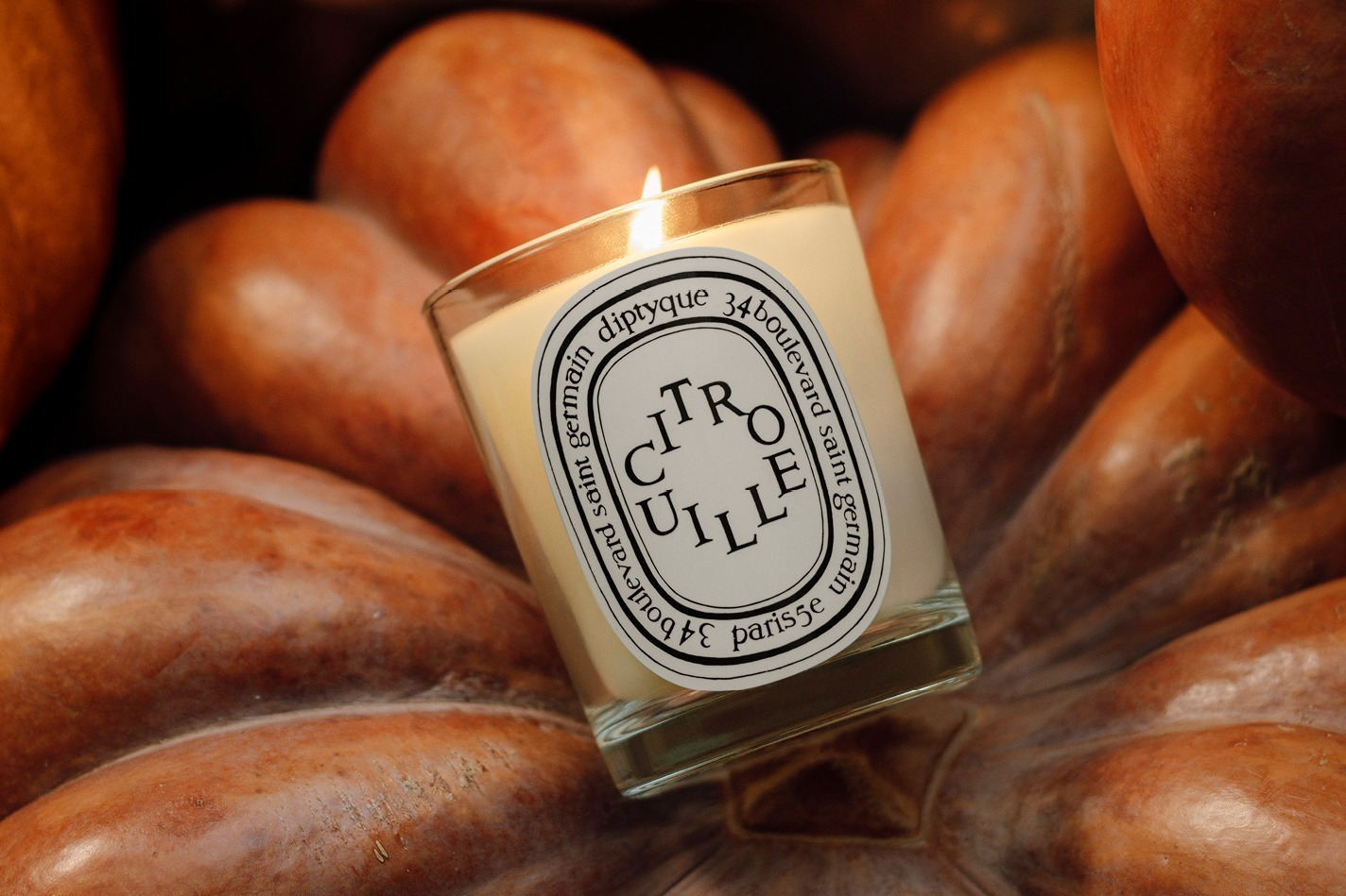 ディプティック「シトルイユ」“パンプキンパイ＆マロンの香り”の秋冬