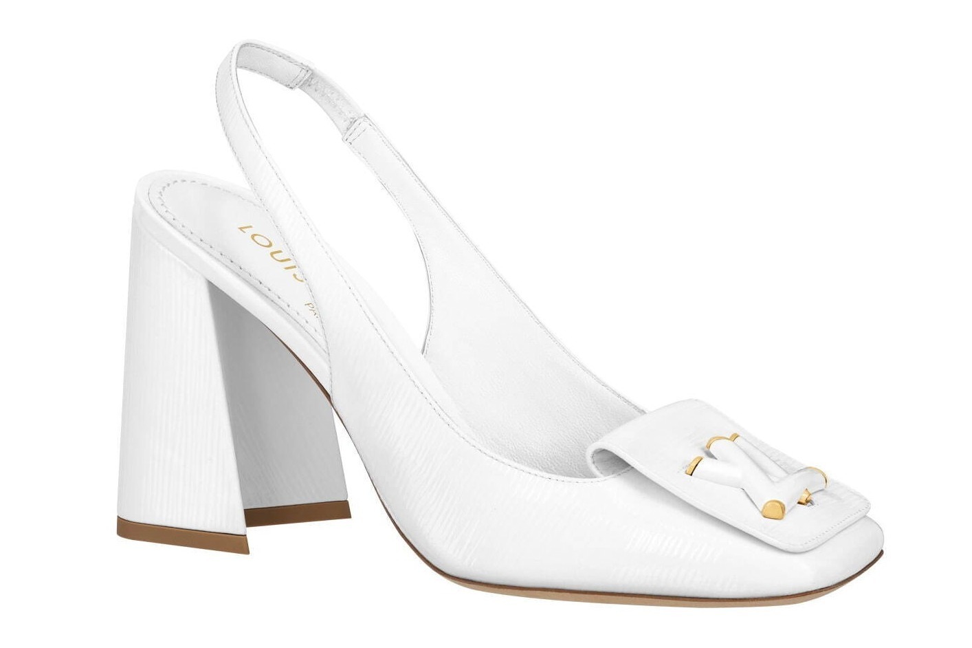 ルイ・ヴィトン新作“エピ・レザー”の艶やかパンプス、「V」シェイプの