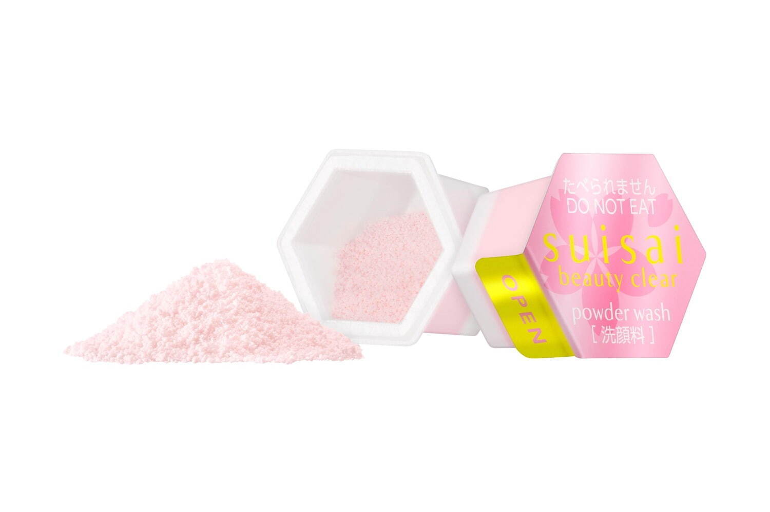 スイサイ ビューティクリア24年冬コスメ“桜＆白桃香る”酵素洗顔