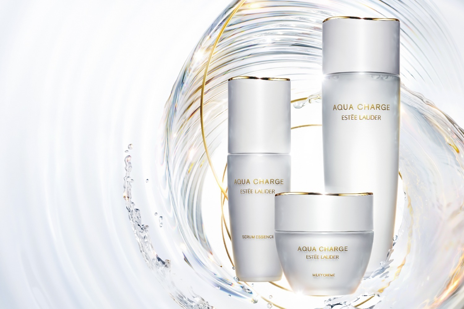 エスティ ローダーの新スキンケア「アクア チャージ」24年秋誕生、“肌