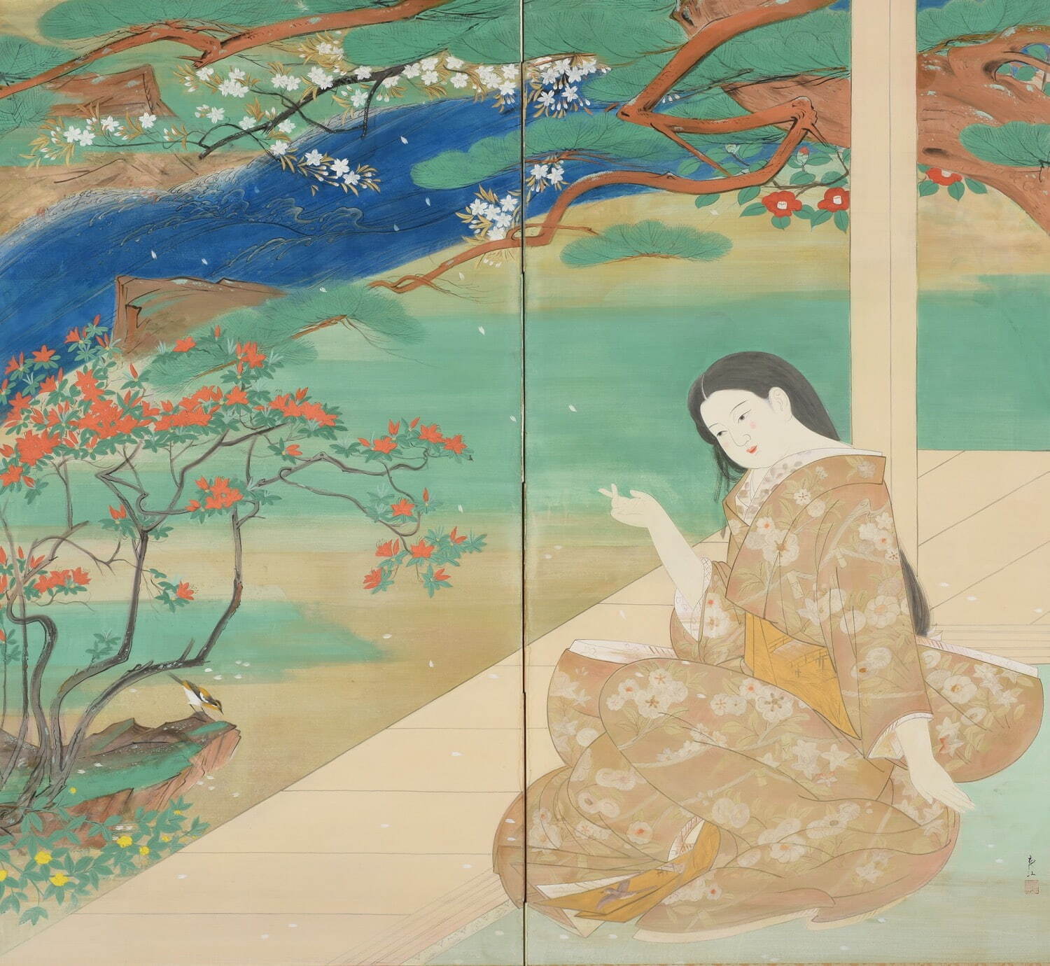 近代日本画家・落合朗風の展覧会が島根県立美術館で- “自由な美術活動