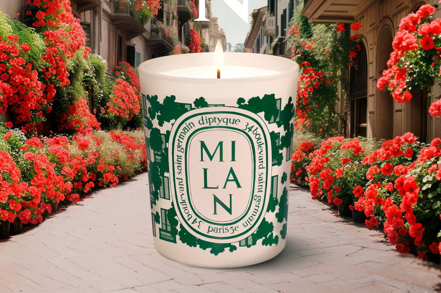 ディプティック“世界の都市の香り”「シティキャンドル」ミラノやパリ