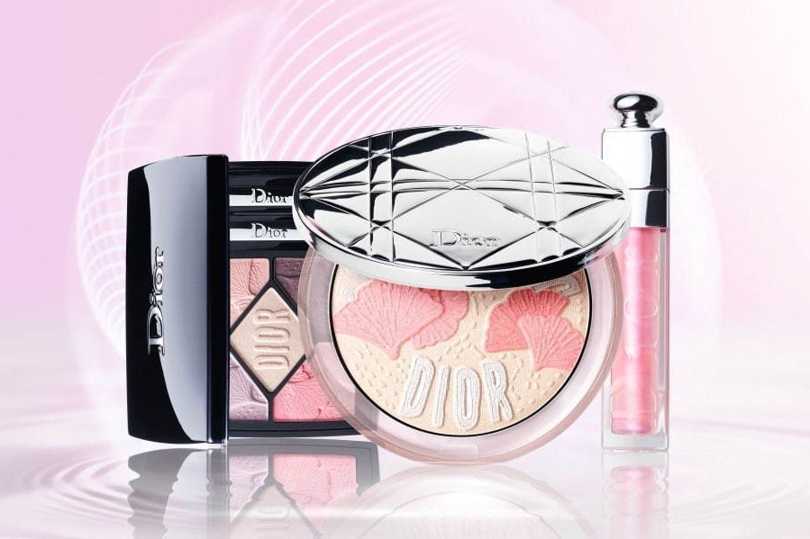 ディオール“日本庭園”着想「イチョウ」のピンクコスメ、リップ