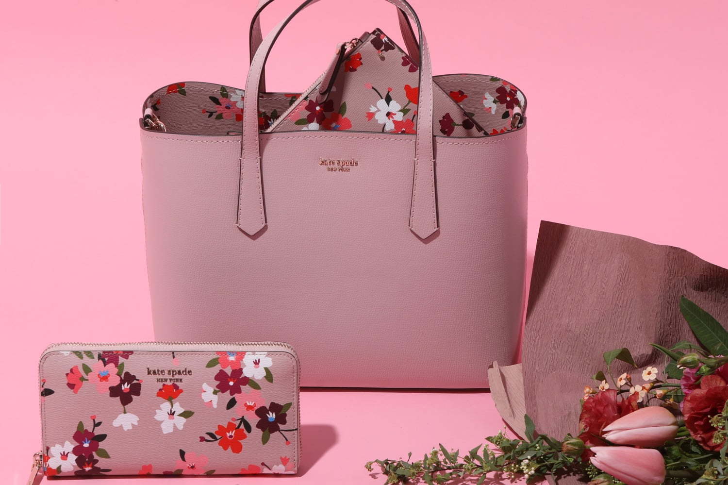 ケイト・スペード、“桜”咲く限定バッグ＆小物「チェリーブロッサム