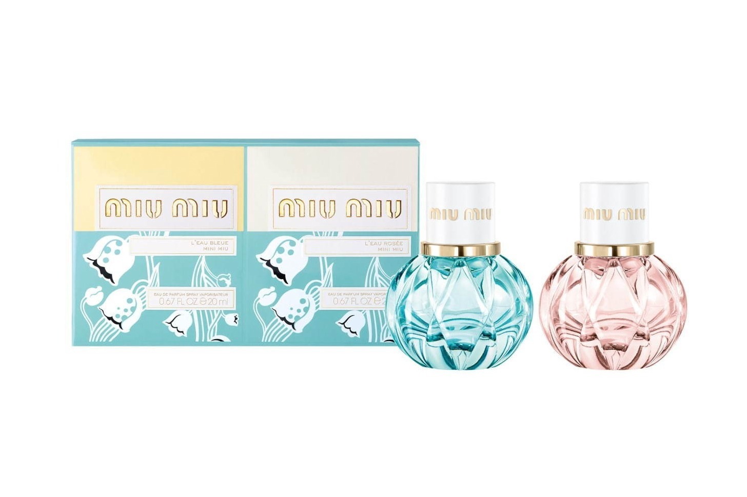 ミュウミュウ ミニミュウ セット」ミニサイズのフレグランスをセットに