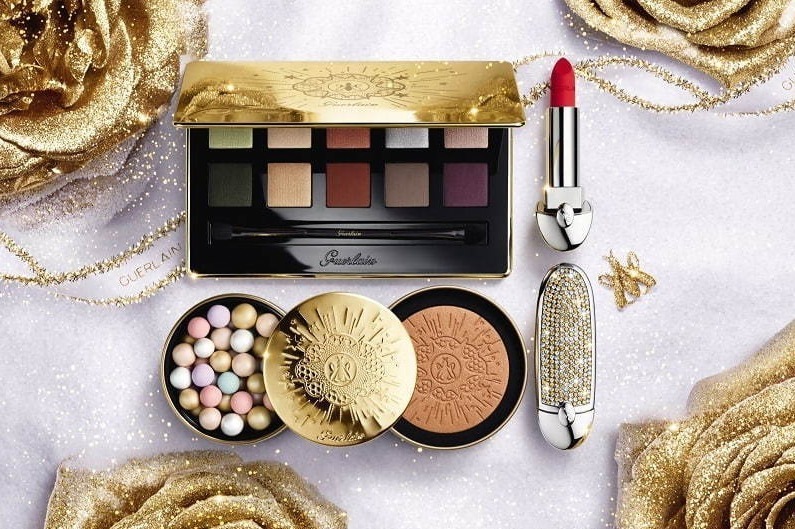 ゲランの2020年クリスマスコスメ、“ビー”が輝く10色アイシャドウ