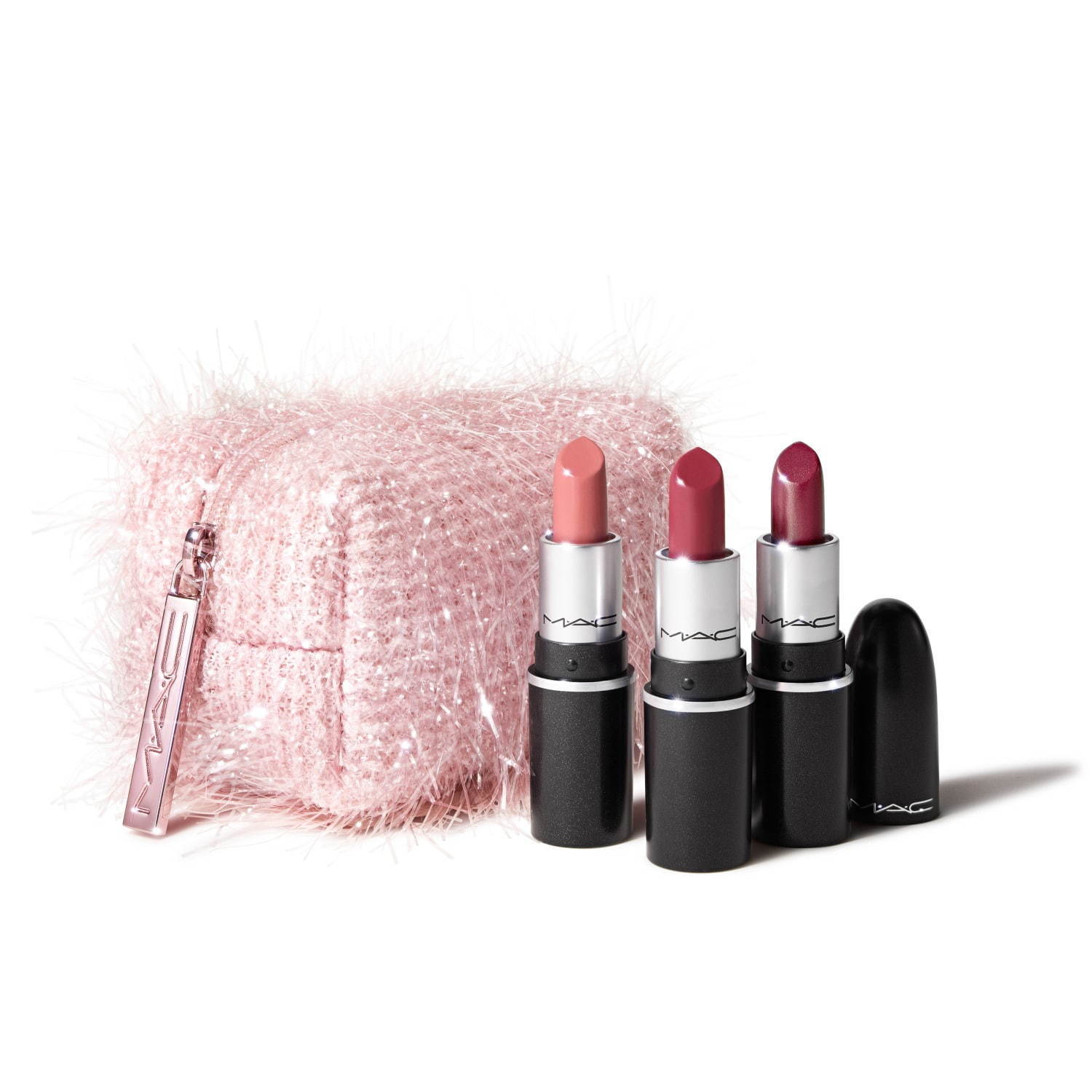 M·A·Cクリスマスコフレ第2・3弾、ポーチ付きミニリップキットや