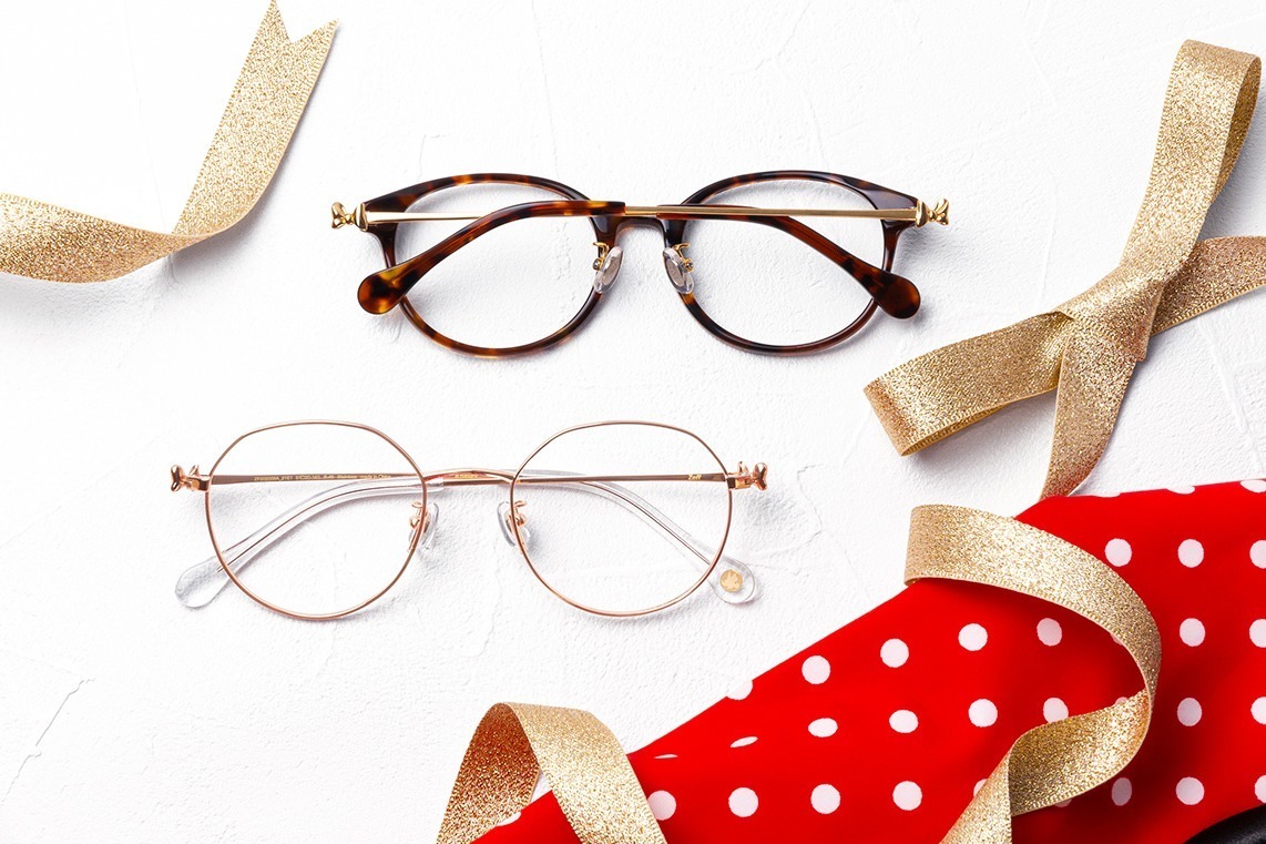 Zoffのディズニー「ミニーマウス」モチーフ新作アイウェア、”大人