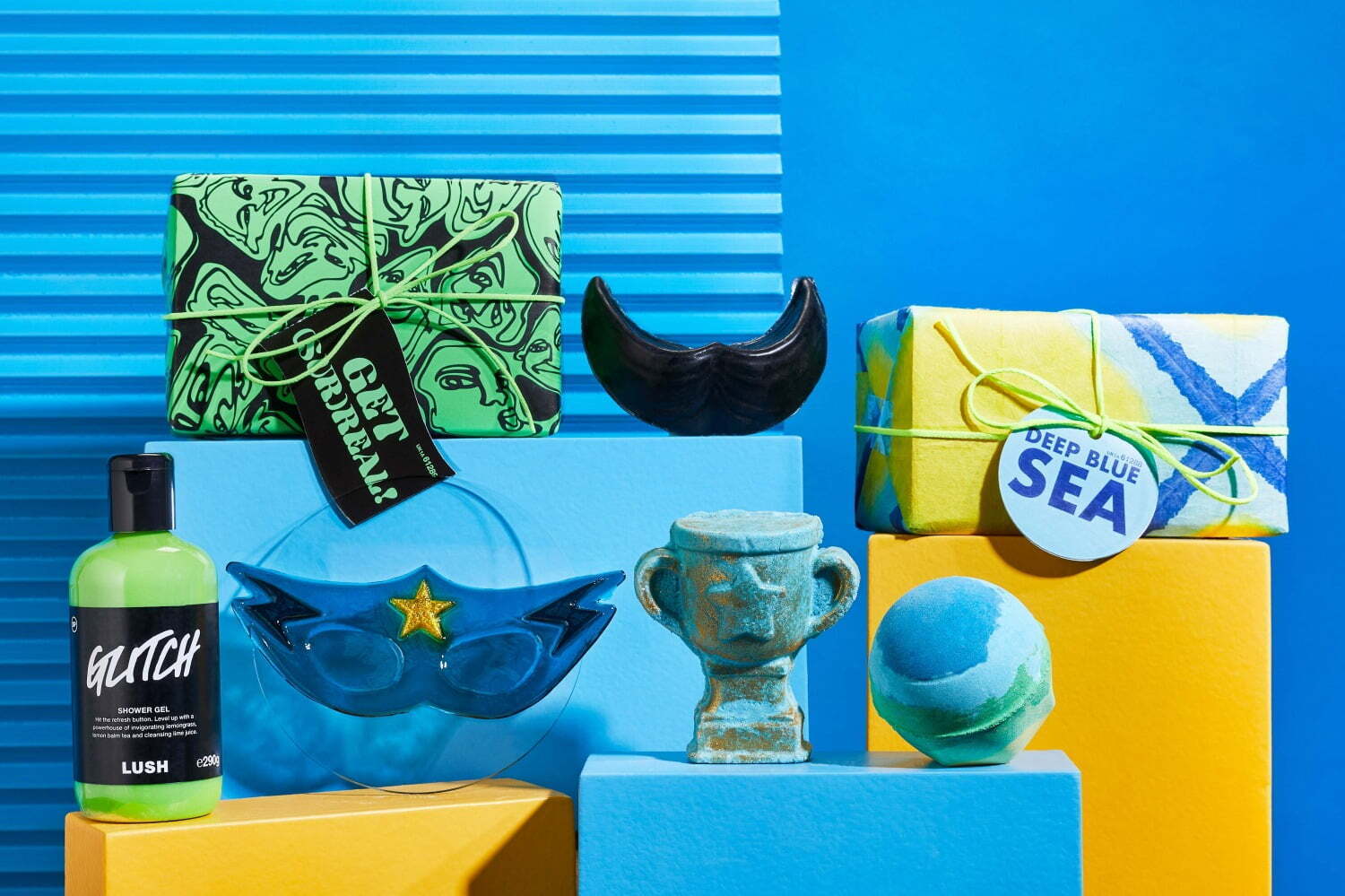 ラッシュ“幻想ブルー”の泡風呂作るバブルバー＆ひんやりアイパックなど