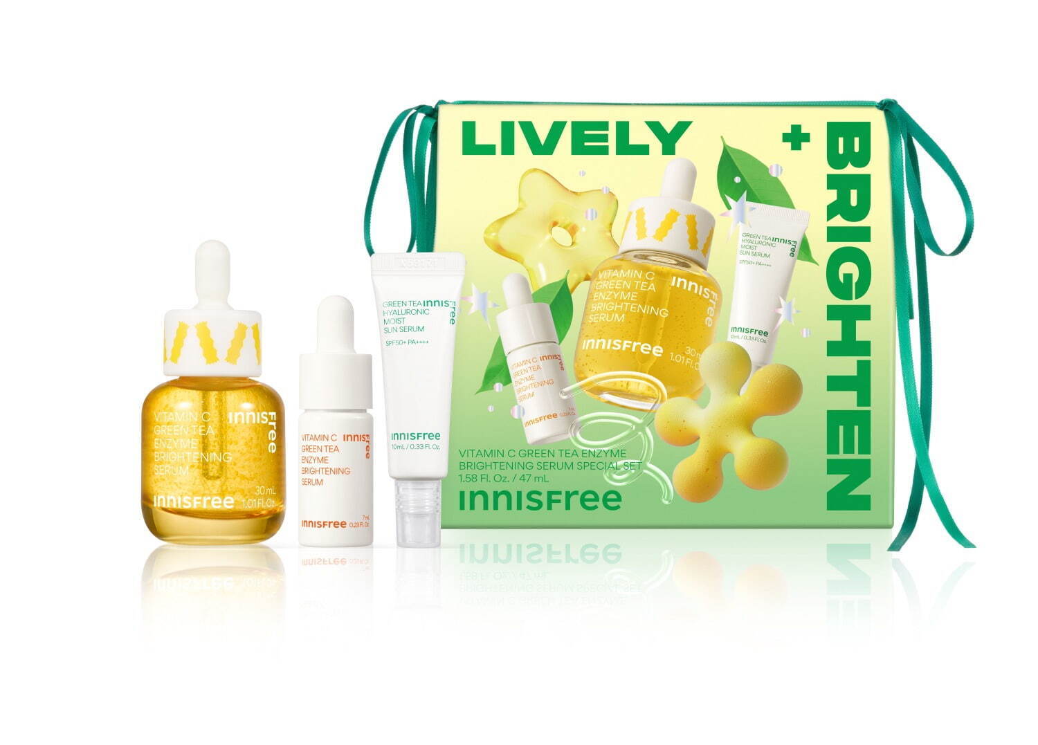 イニスフリー24年クリスマスコフレ、レチシカ＆ビタCの人気美容液“現品