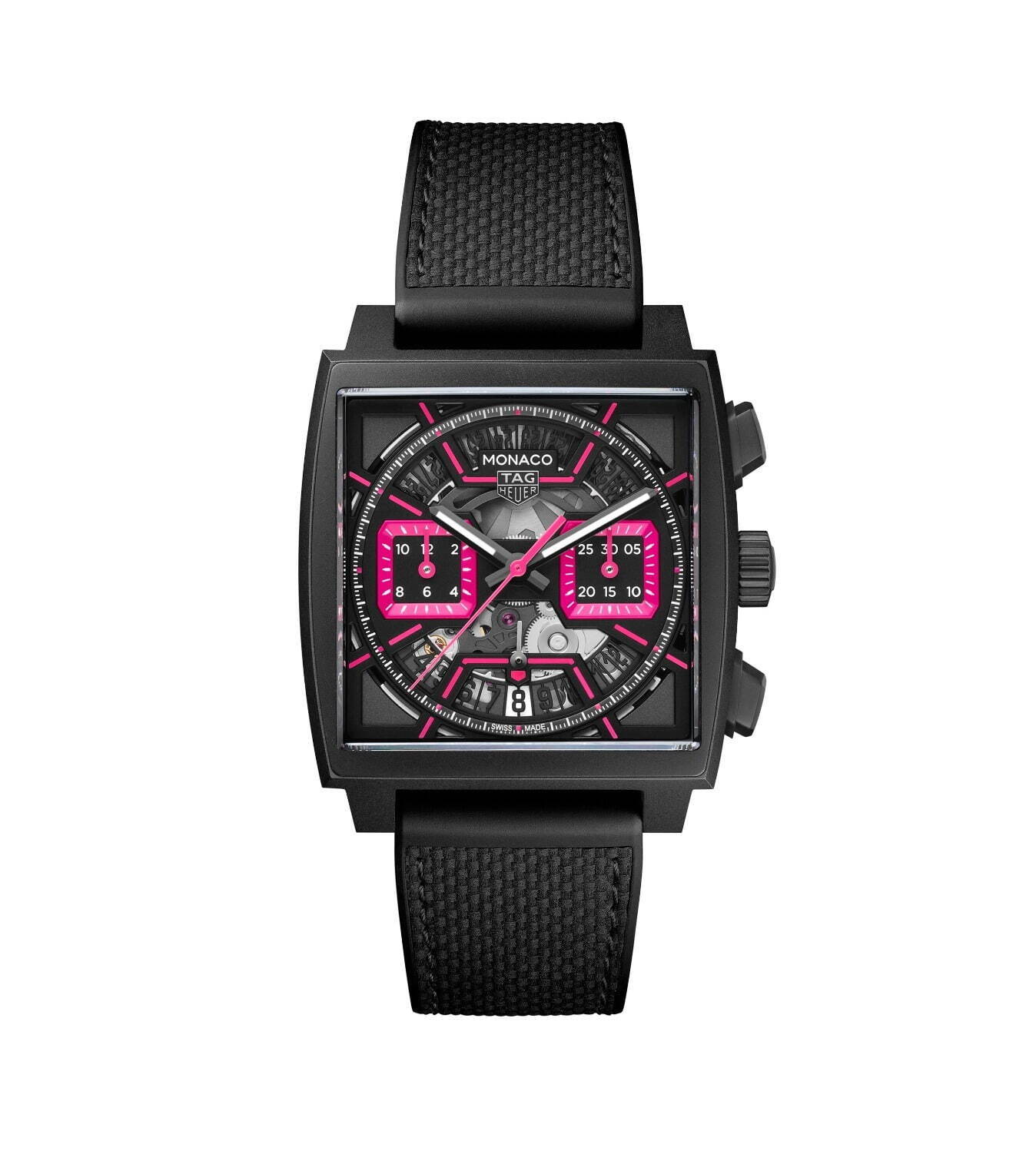 タグ・ホイヤーのスクエア型腕時計「モナコ クロノグラフ」“ラスベガス