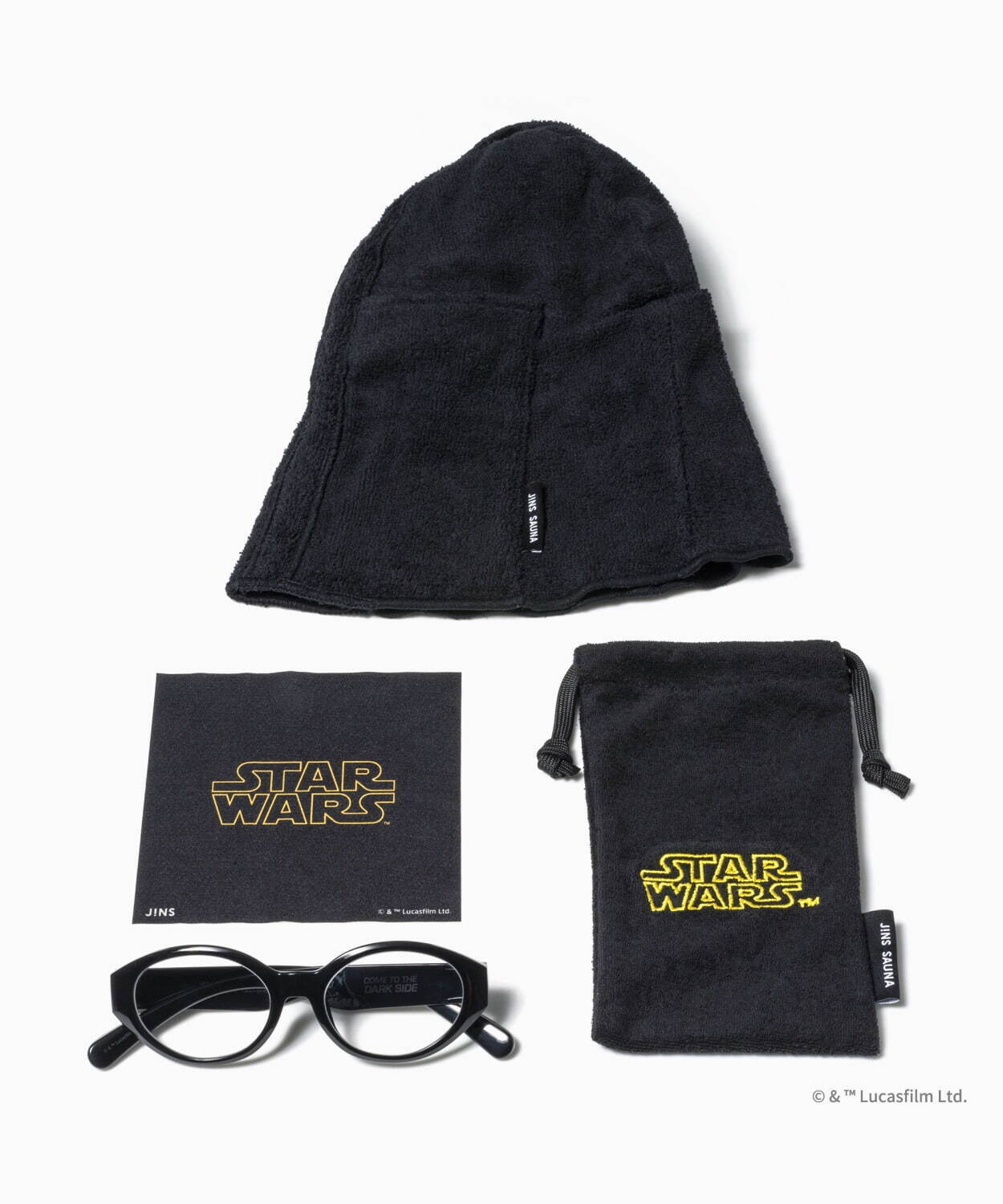 JINS×『スター・ウォーズ』“ヨーダやダース・ベイダー”の限定メガネ
