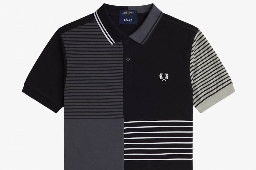 フレッドペリー×KOTORI第2弾ヘッドフォンは、 レジメンタルストライプ