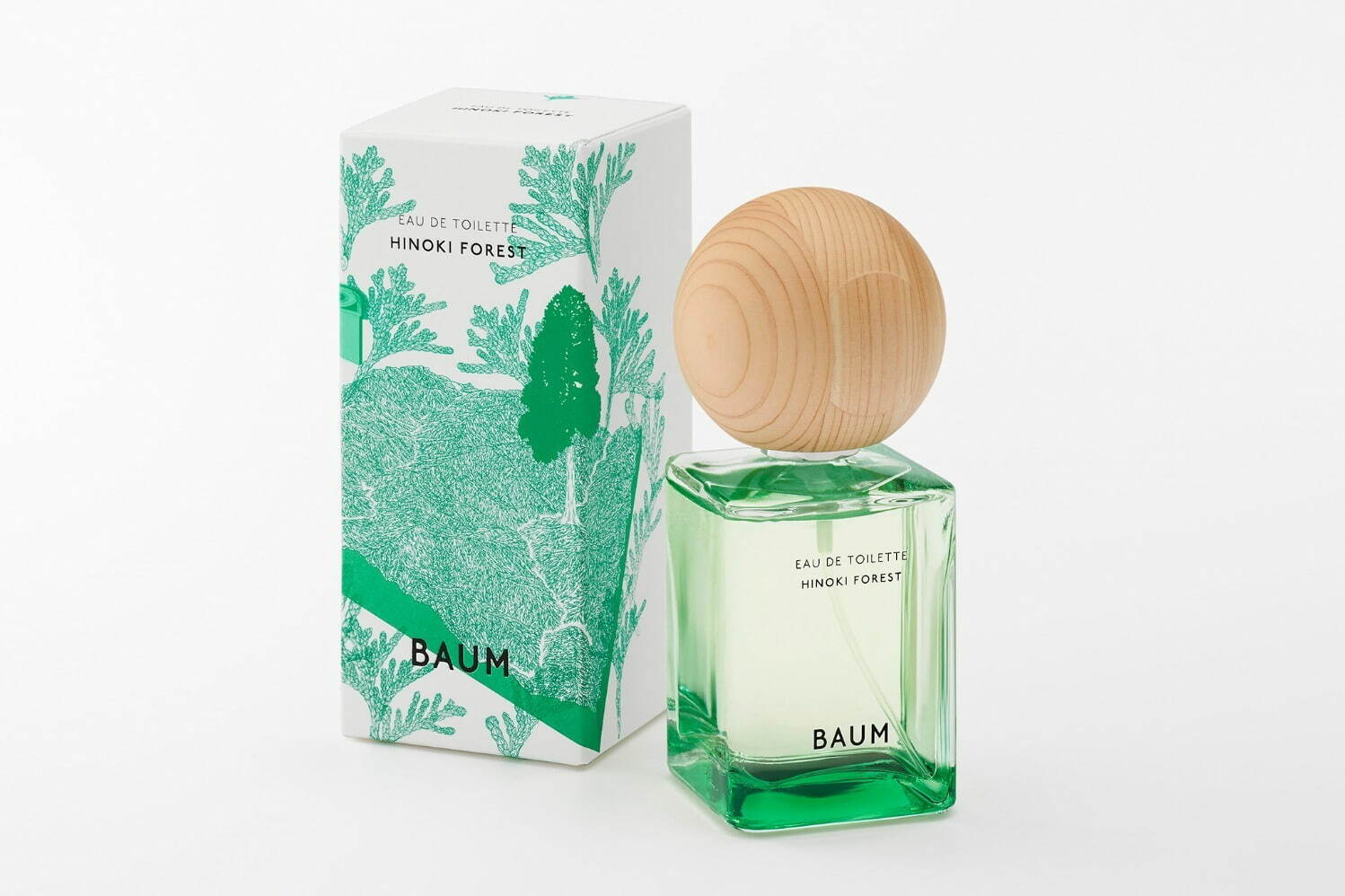バウム24年クリスマスコスメ、“身にまとう森林浴”「ヒノキ」香る限定
