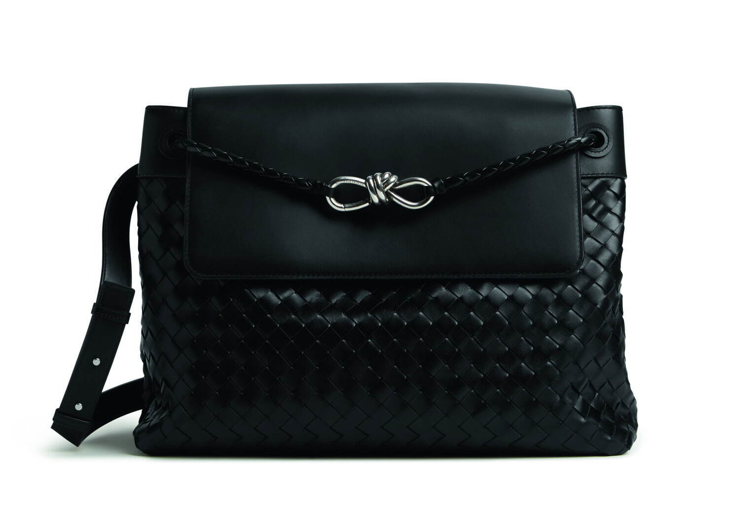 ボッテガ・ヴェネタ「アンディアーモ」メッセンジャーバッグ、“ノット