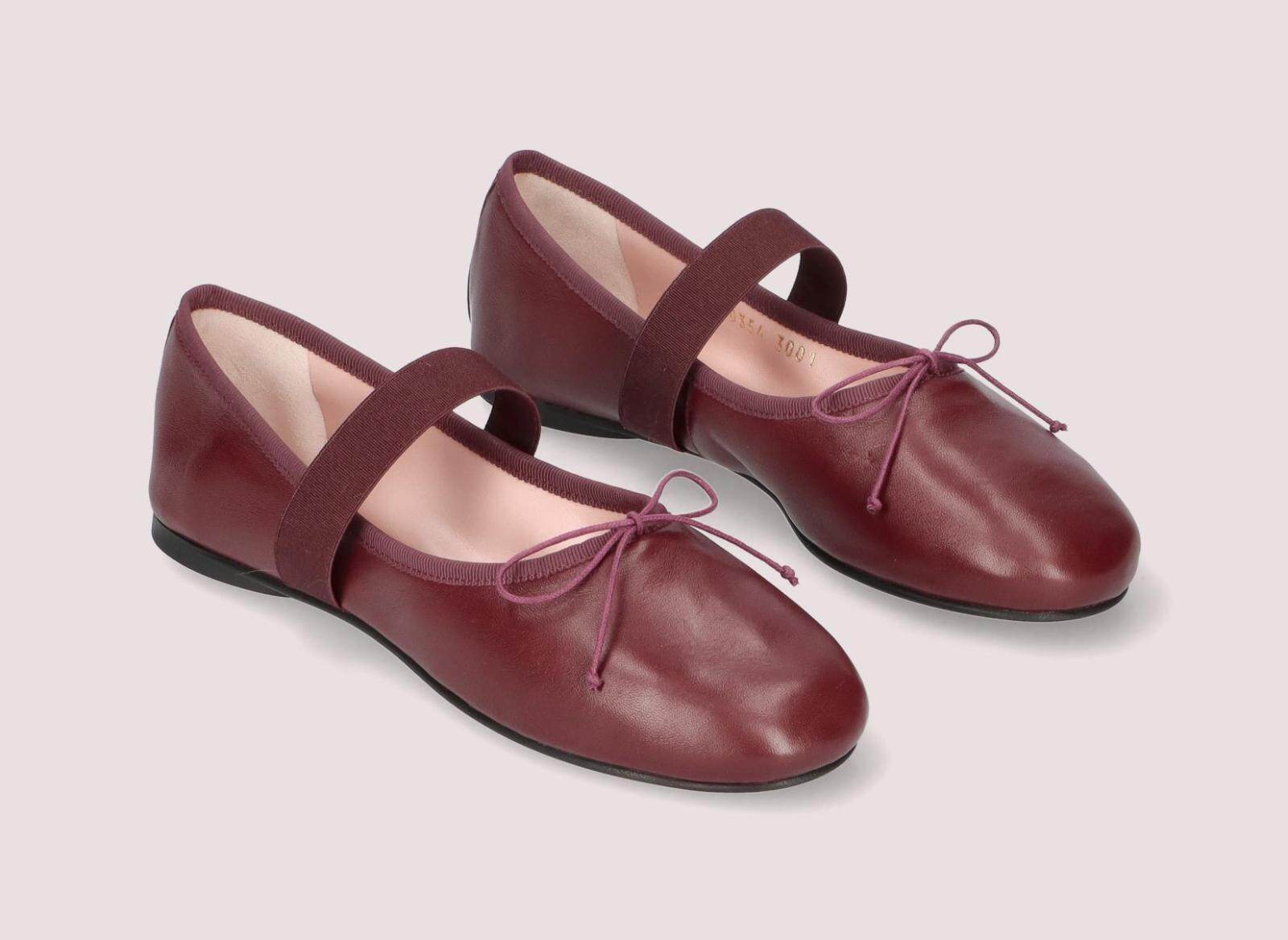 プリティ・バレリーナ”クロスベルト”バレエシューズ＆大ぶりバックルの