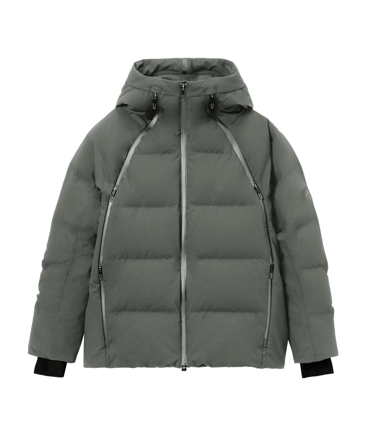 デサント オルテライン”防水＆保温”優れた「水沢ダウン」3本ファスナー