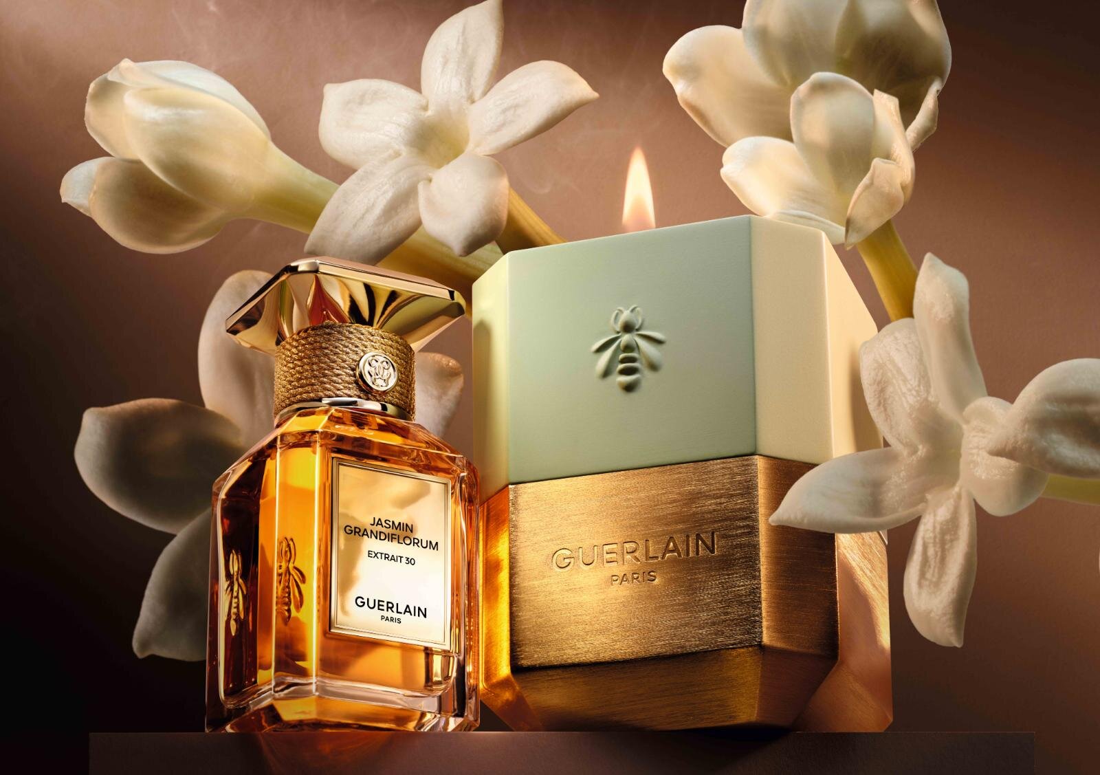 ゲラン“宝石カット”のフレグランスソープ＆キャンドル、甘美なローズや