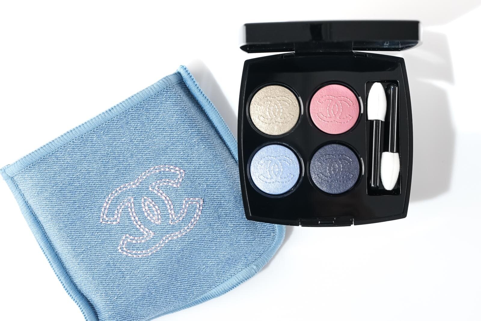 シャネル2026年春コスメ“限定ポーチ付き”「デニムカラー」ハイライター