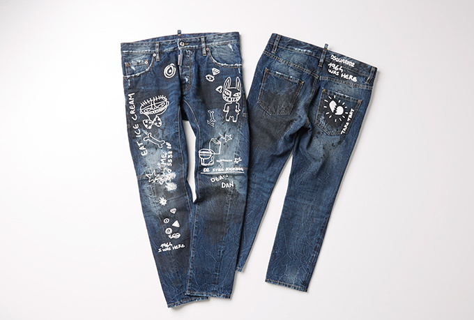 ディースクエアードより日本限定デニム - 80年代ポップアートから