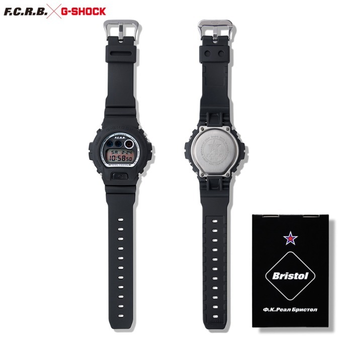 F.C. レアル ブリストル×G-SHOCKのコラボウォッチ、バックライトに