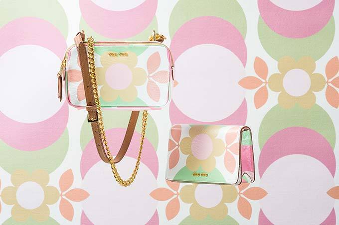 ミュウミュウの期間限定ストアを伊勢丹新宿に - レトロな花柄を