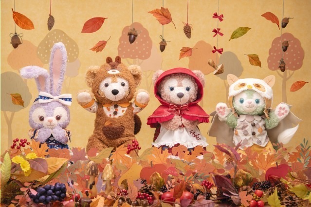 ディズニーシー、ダッフィー＆フレンズがリスやフクロウに変身した秋