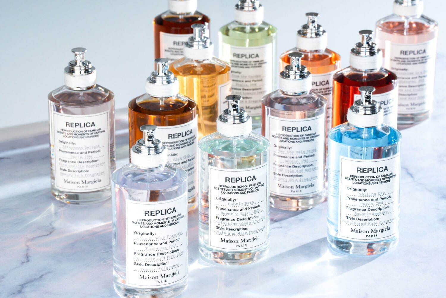 メゾン マルジェラ「レプリカ」フレグランス初ボディケア、“洗い立ての