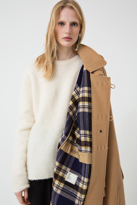 アーバンリサーチロッソ×グローバーオールの2WAYダッフルコート、生地