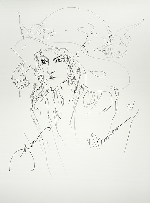 天野喜孝×HYDE コラボアート展 - 原宿でHYDEモチーフのイラストなど計