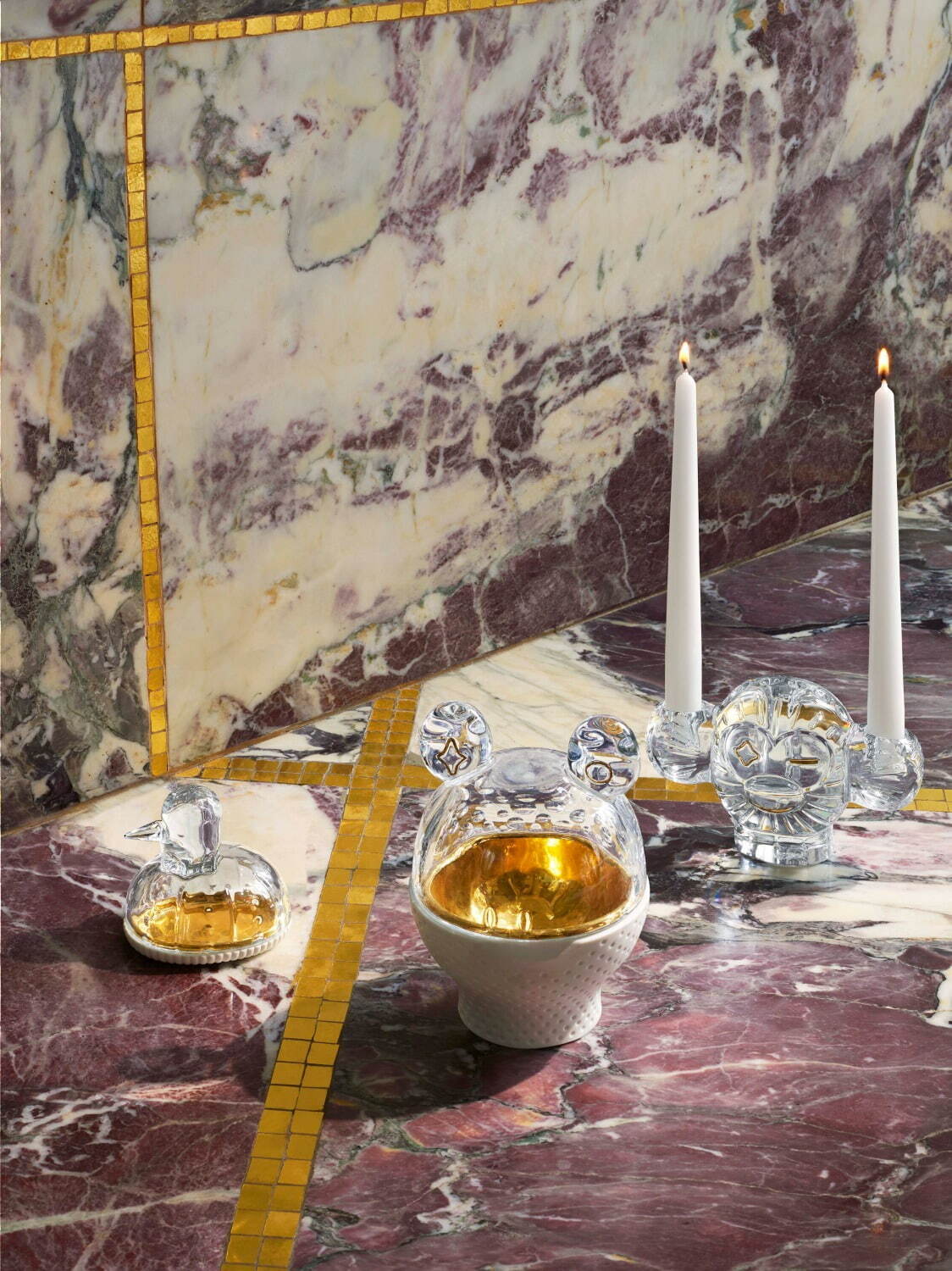 バカラ“動物モチーフ”のクリスタル「ファウナクリストポリス」新作、鳥