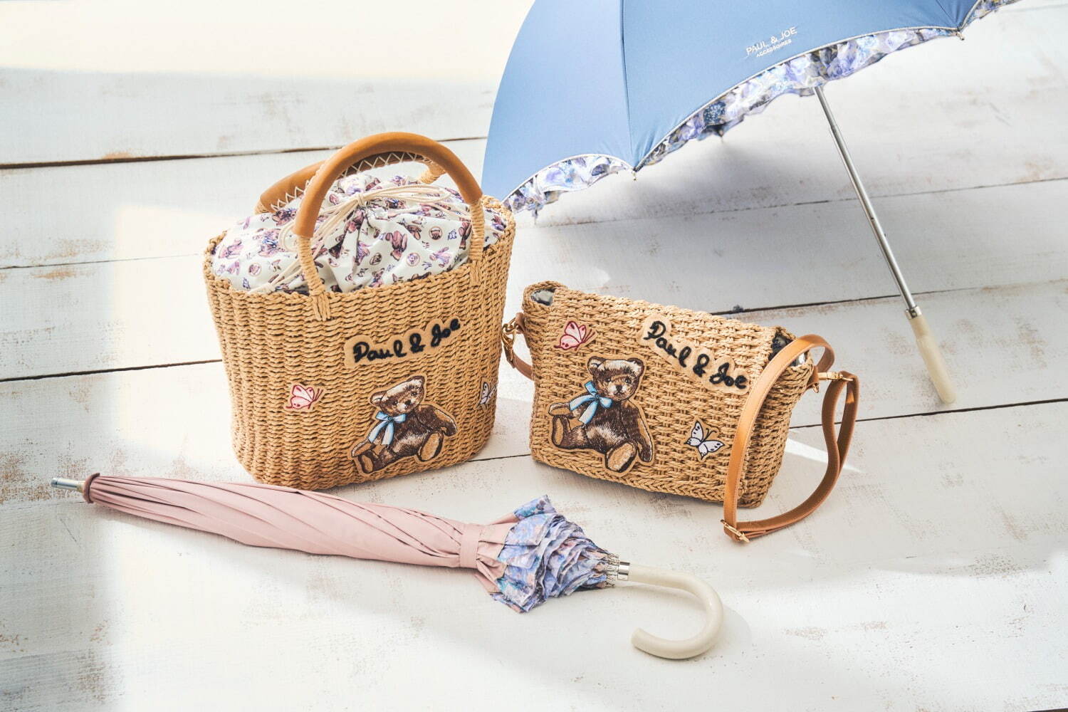 ポール & ジョー アクセソワ新作“テディベア”カゴバッグ、猫のヌネット