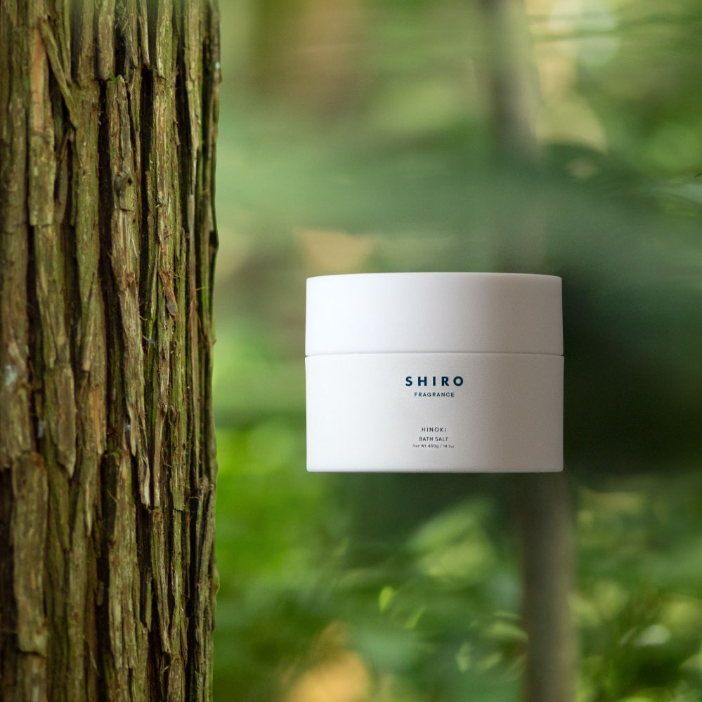 SHIRO“森林浴気分”「ヒノキ バスソルト」＆清々しいヒバの香りのハンド
