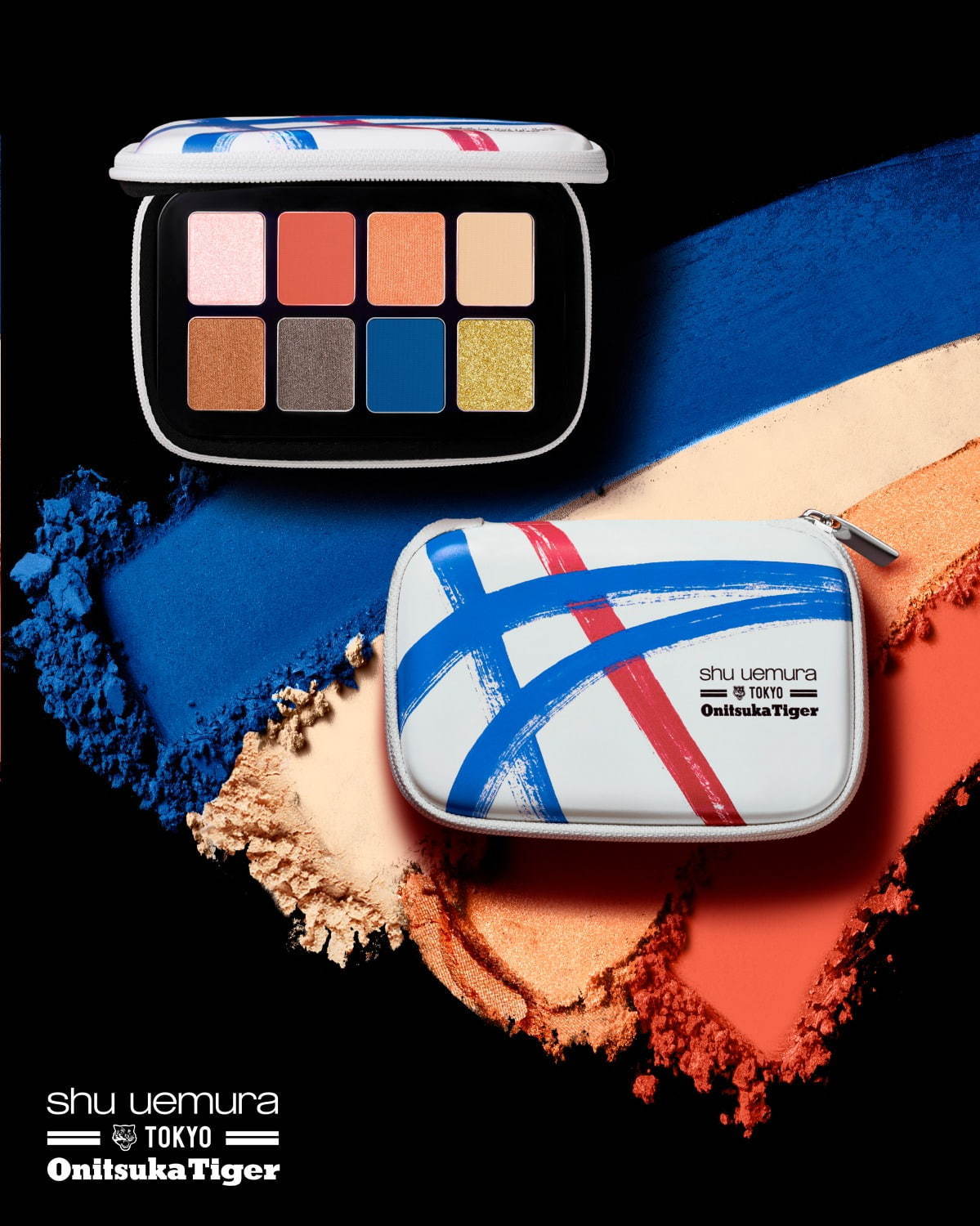 シュウ ウエムラ×オニツカタイガー“スニーカー”着想の限定アイシャドー