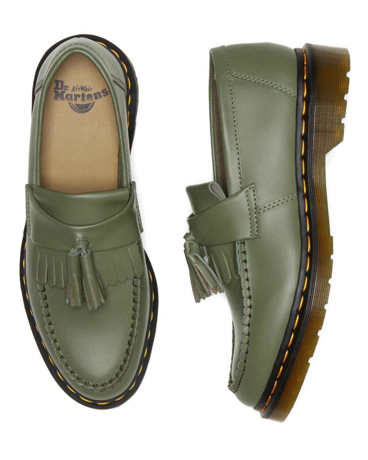 ドクターマーチン定番タッセルローファー｢エイドリアン」“爽やかブルー