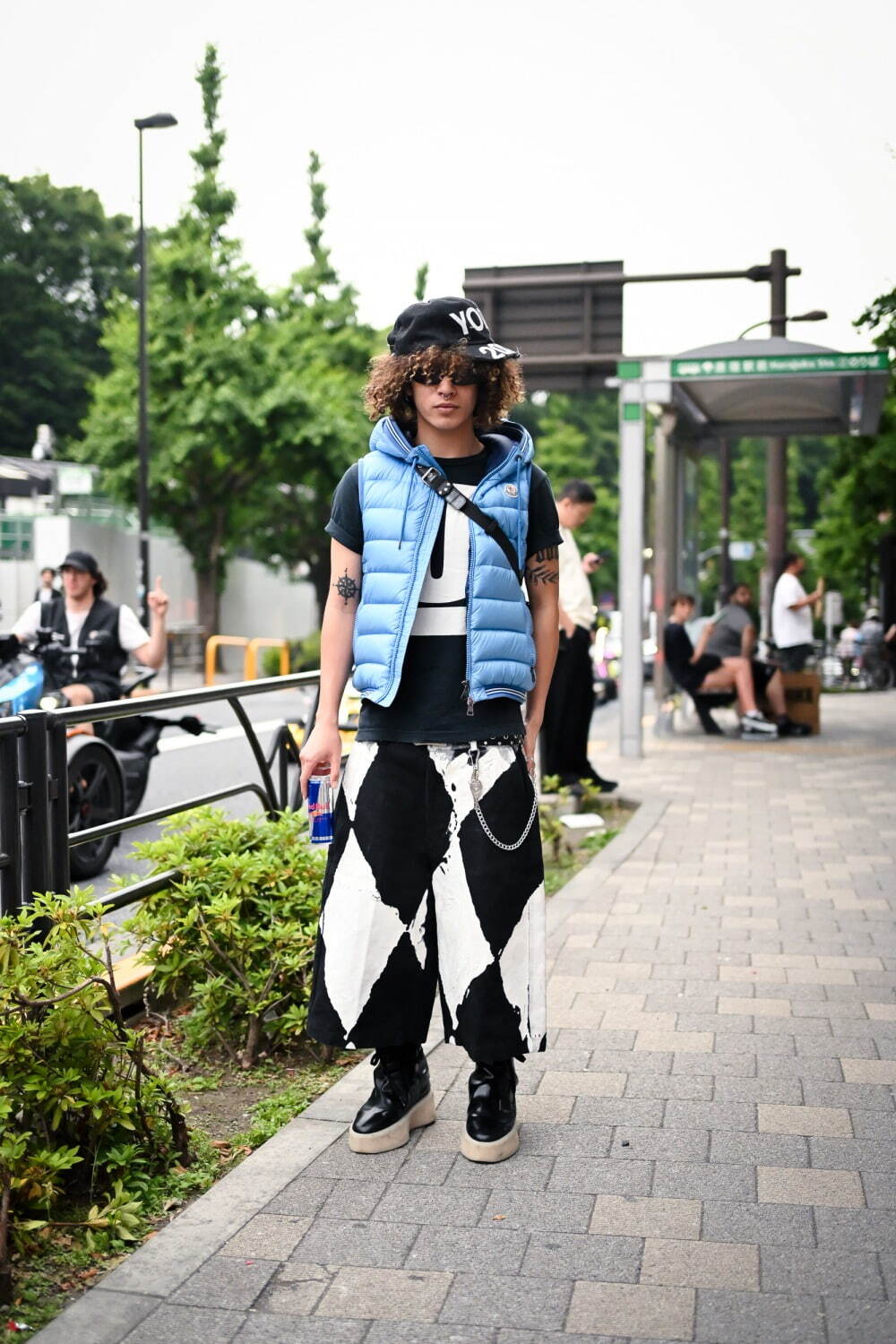 ジャンポール・ゴルチエ(JEAN PAUL GAULTIER)着用 スナップ