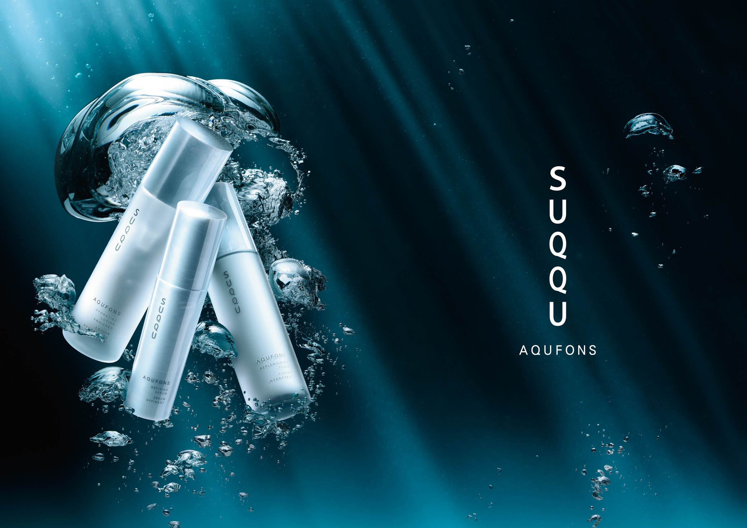 SUQQU」からエイジングケアの新ライン誕生、潤いに満ちた”澄み透る艶肌”に