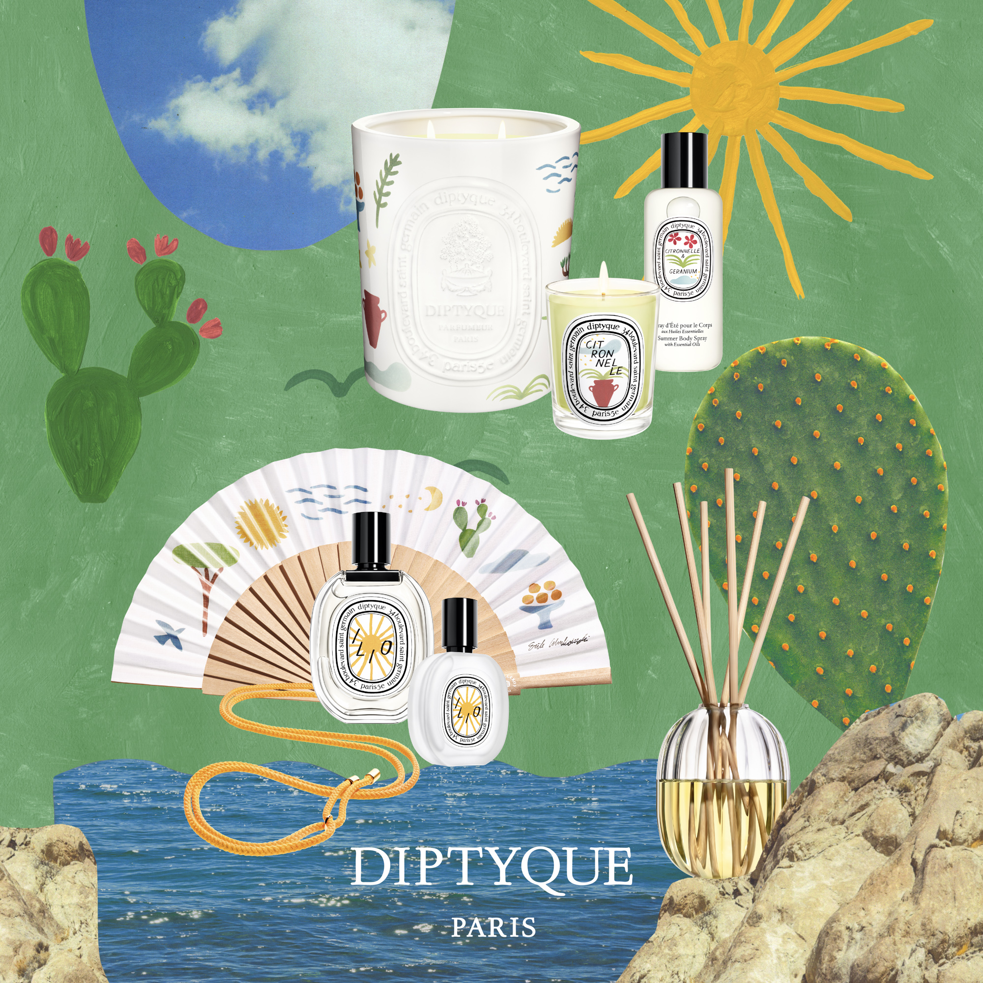 ディプティック」から3種の香りを収めたフレグランスセットが登場