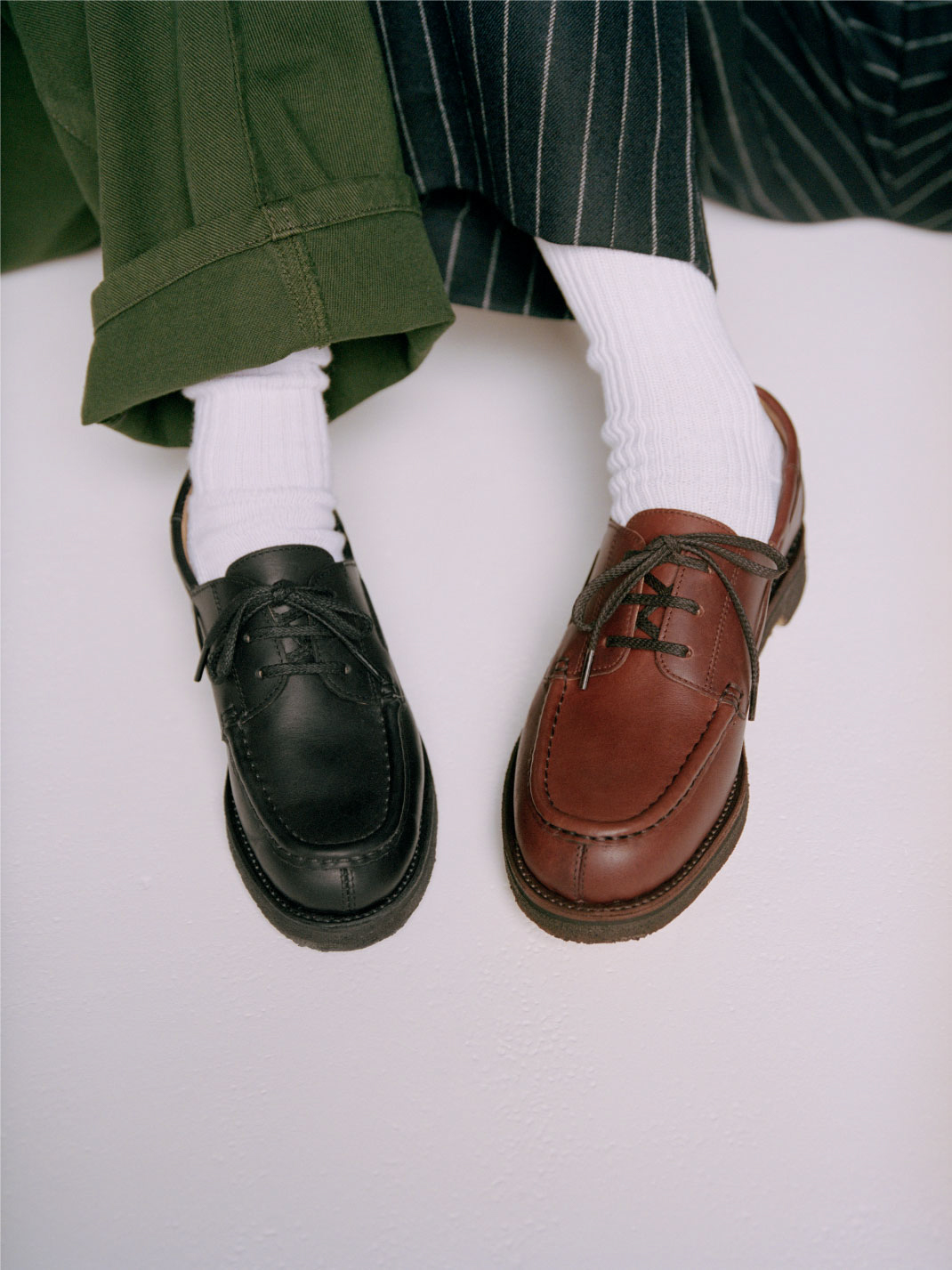 在原みゆ紀が手掛けたレザーシューズをリーガルが発売、ヴィジュアルに