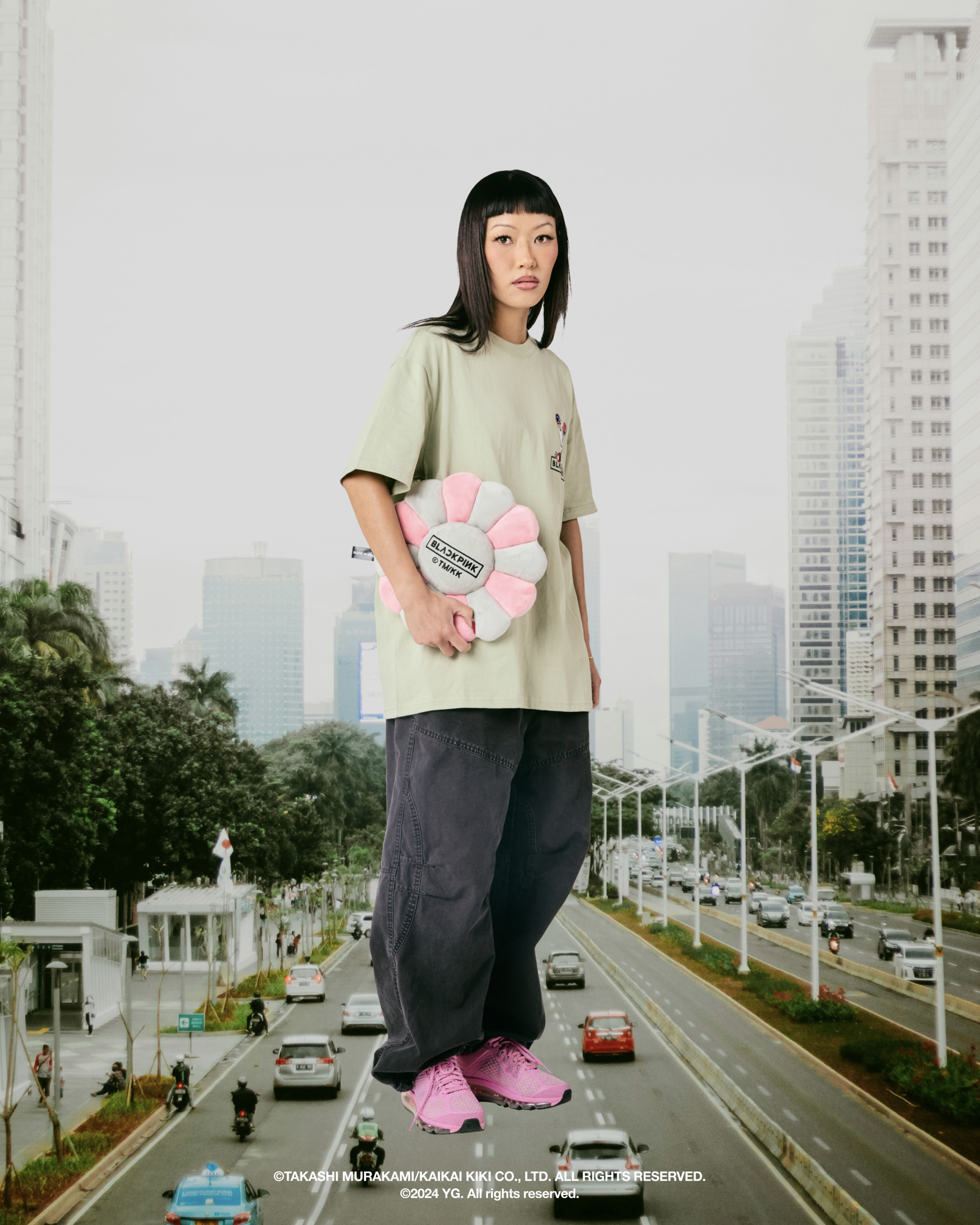 村上隆×BLACKPINKの第2弾がムシンサで発売、渋谷パルコでの