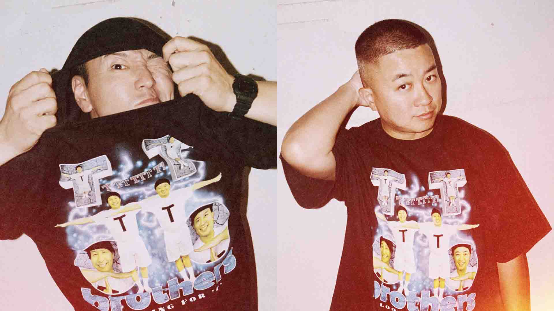チョコレートプラネットTT兄弟のラップTシャツが登場、ユナイテッド
